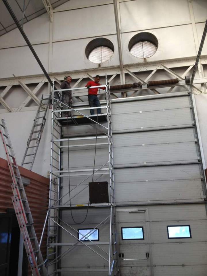 Porte sectionnelle Arenc depannage