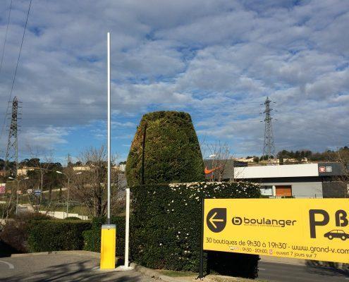 Installation stores verticaux Marseille